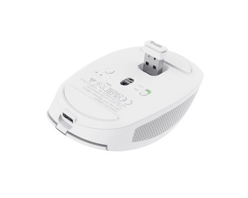 Мишка Trust Ozza compact Bluetooth/Wireless/USB-A White (24933)