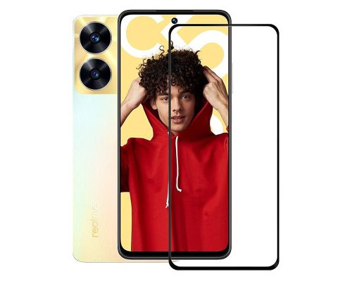 Скло захисне PowerPlant Full screen Realme C55 (GL603135)