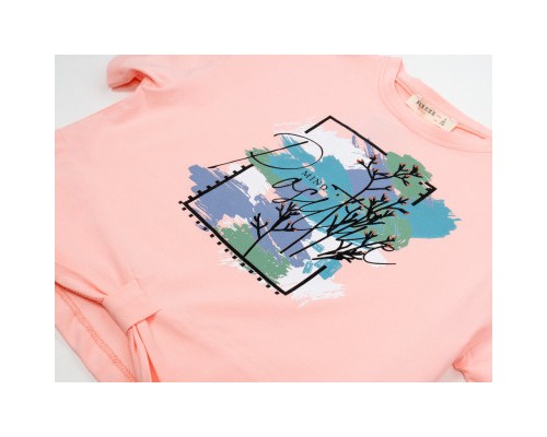 Набір дитячого одягу Breeze із шортами (19321-140G-peach)