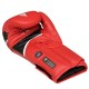 Боксерські рукавички RDX Aura Plus T-17 Red/Black 14 унцій (BGR-T17RB-14OZ+)