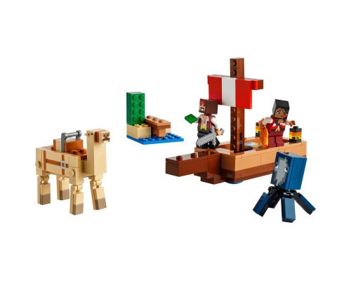 Конструктор LEGO Minecraft Подорож на піратському кораблі (21259-)