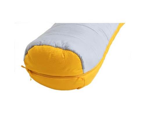Спальний мішок Turbat Nox пуховий 400 grey/cheddar orange 185 см (012.005.0394)