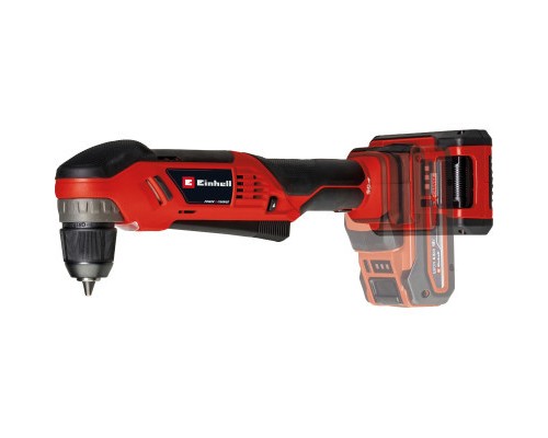 Дриль Einhell кутова TE-AD 18 Li - Solo PXC 18В, 1100 об/хв, 45Нм (без АКБ та ЗП) (4514290)