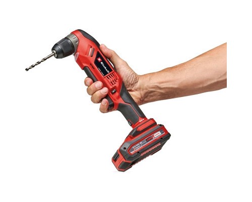 Дриль Einhell кутова TE-AD 18 Li - Solo PXC 18В, 1100 об/хв, 45Нм (без АКБ та ЗП) (4514290)