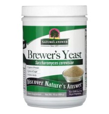 Вітамінно-мінеральний комплекс Nature's Answer Пивні дріжджі, Brewer's Yeast, 454 гр (NTA-16540)