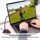 Мікрофон Promate Streamer LED USB Maroon (streamer.maroon)