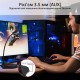 Мікрофон Promate Streamer LED USB Maroon (streamer.maroon)