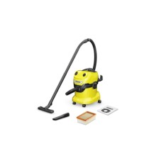 Пилосос будівельний Karcher WD 4 V-20/5/22, 1000Вт 20л, 6.8кг (1.628-209.0)