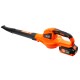 Повітродувка SEQUOIA 20V, 4Ah, 245 куб. м/год, 241 км/год, 13500 об/хв (SBLB2024-EV)