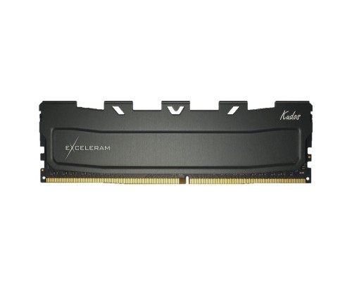 Модуль пам'яті для комп'ютера DDR4 16GB 2666 MHz Black Kudos eXceleram (EKBLACK4162619X)