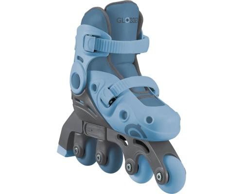 Роликові ковзани Globber 2в1 сіро-сині р.26-29, до 20кг, 3+ (780-200)