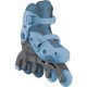 Роликові ковзани Globber 2в1 сіро-сині р.26-29, до 20кг, 3+ (780-200)