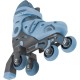 Роликові ковзани Globber 2в1 сіро-сині р.26-29, до 20кг, 3+ (780-200)
