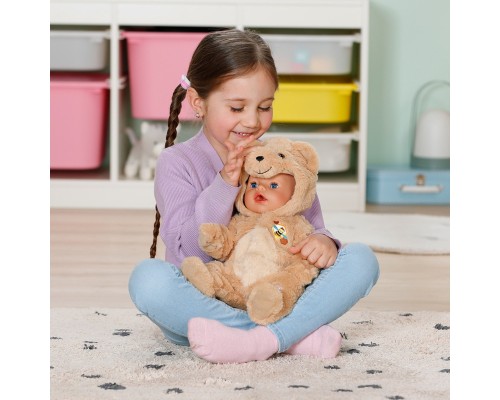 Пупс Zapf Baby Born – Емма у костюмі ведмедика 43 см (837115)