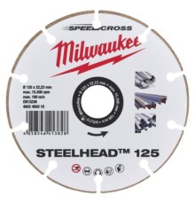 Круг відрізний Milwaukee алмазний STEELHEAD 125 (4932492015)