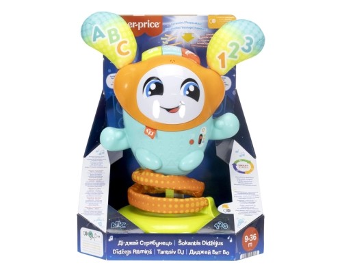 Інтерактивна іграшка Fisher-Price Ді-Джей Стрибунець з технологією Smart Stages (багатомовний) (HYR71) Інтерактивна іграшка Fisher-Price Ді-Джей Стрибунець з технологією Smart Stages (багатомовний) (HYR71)
