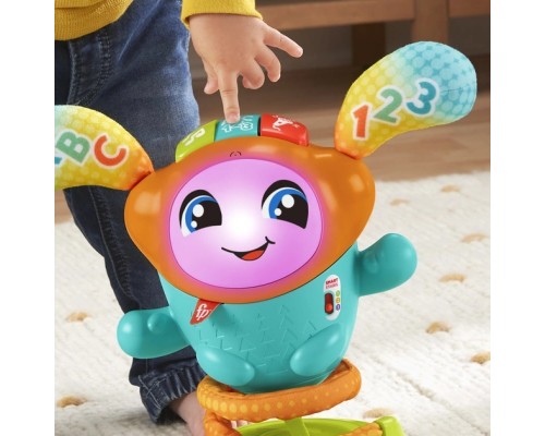 Інтерактивна іграшка Fisher-Price Ді-Джей Стрибунець з технологією Smart Stages (багатомовний) (HYR71) Інтерактивна іграшка Fisher-Price Ді-Джей Стрибунець з технологією Smart Stages (багатомовний) (HYR71)