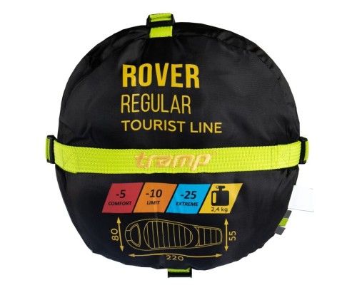 Спальний мішок Tramp Rover Regular Olive/Grey R (UTRS-050R-R)