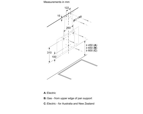 Витяжка кухонна Bosch DWK63PJ20T