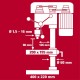 Свердлильний верстат Einhell TC-BD 630/1 630Вт, 250-2400об/хв (4520597)