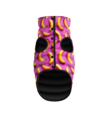 Курточка для тварин WAUDOG Clothes Банани на рожевому M 45 (408-4055)