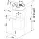 Витяжка кухонна Faber Cylindra Isola Ev8 X A37 Eln (110.0332.308)