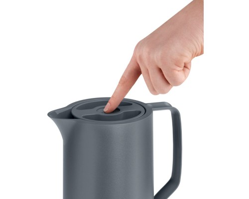 Термос Tefal Motiva, 1л, пластик, скло, сірий-темний (N4170110)