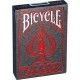 Гральні карти Bicycle Foil Back Crimson (red) (02440)