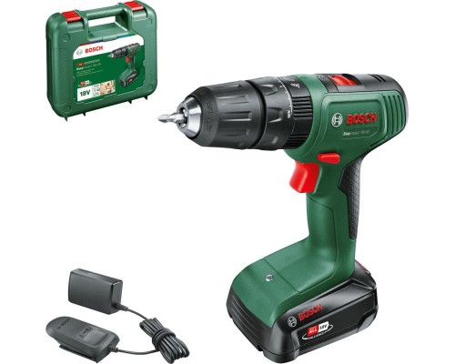 Шуруповерт Bosch EasyImpact 18V-40 18В 1х1.5Агод 2038Нм 0-4300-1650обхв кейс ЗП 1.4кг (0.603.9D8.101)