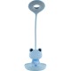 Настільна лампа Kite Froggy LED з акумулятором, блакитна (K24-492-3-3)