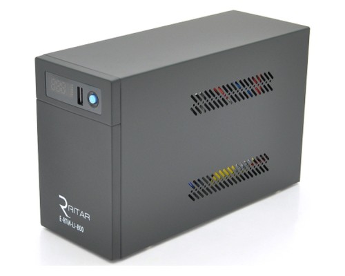 Пристрій безперебійного живлення Ritar E-RTM-LI-800 480W (E-RTM-LI-800)