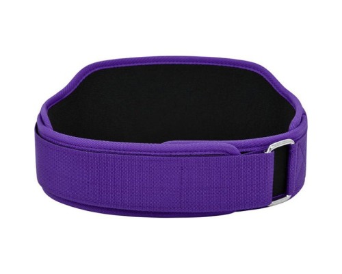 Атлетичний пояс RDX RX5 Double Belt неопреновий Purpel XS (WBD-RX5PR-XS)