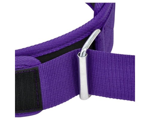 Атлетичний пояс RDX RX5 Double Belt неопреновий Purpel XS (WBD-RX5PR-XS)