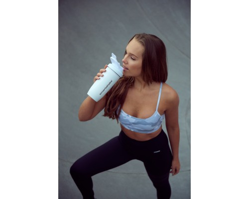 Шейкер спортивний SmartShake Reforce Stainless Steel 30oz/900ml White (11150203) Шейкер спортивний SmartShake Reforce Stainless Steel 30oz/900ml White (11150203)
