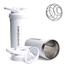 Шейкер спортивний SmartShake Reforce Stainless Steel 30oz/900ml White (11150203)