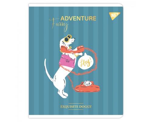 Зошит Yes Exquisite doggy 48 аркушів лінія (767552)