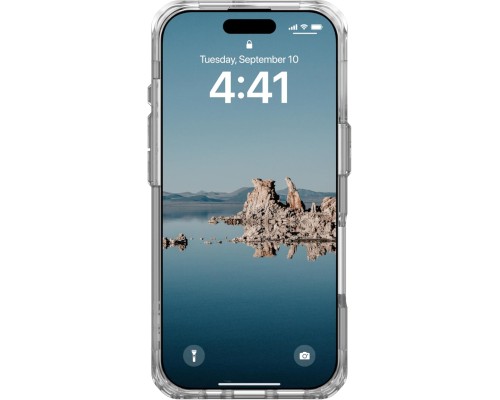 Чохол до мобільного телефона UAG iPhone 16 Pro Plyo Magsafe LE Black/Clear Ombre (11448011404G)