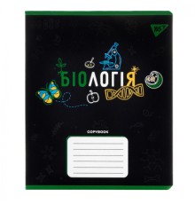 Зошит Yes предметний БІОЛОГІЯ Black 48 аркушів, клітинка (767445)