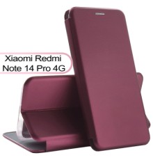 Чохол до мобільного телефона BeCover Exclusive Xiaomi Redmi Note 14 Pro 4G Red Wine (713525)