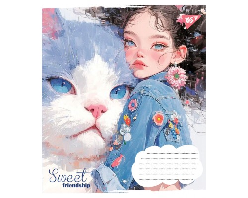 Зошит Yes Sweet Friendship А5 12 аркушів лінія (767862)