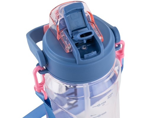 Поїльник-непроливайка Kite 1500 мл, рожева (K24-1202-2)