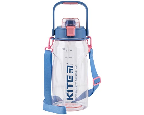 Поїльник-непроливайка Kite 1500 мл, рожева (K24-1202-2)