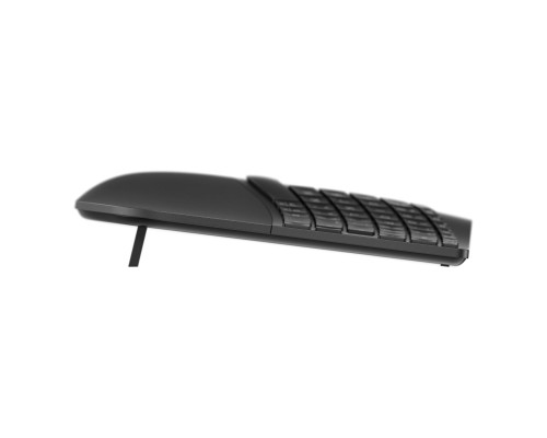 Клавіатура HP 960 BLK Ergonomic split-zone UA Black (7E755AA)
