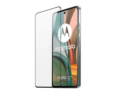Скло захисне PowerPlant Full screen Motorola Moto G75 (GL605351)