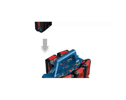 Зарядний пристрій для акумуляторів інструменту Bosch Professional GAL 18V6-80, 14.4/18V, 1.8кг (1.600.A01.U9L)