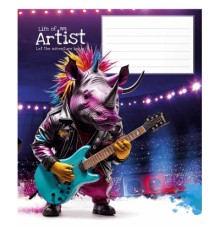 Зошит Школярик Cool adventures 18 аркушів лінія (018-3413L)