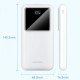 Батарея універсальна Vention 10000mAh 22.5W 3A PD, QC/3.0, LED Display, White (FHKW0)
