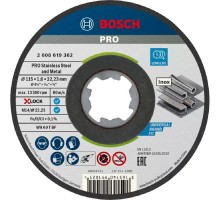 Круг відрізний Bosch Professional X-Lock по металу 115х1.6мм (2.608.619.362)