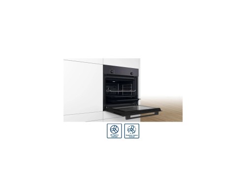 Комплект вбудованої техніки Bosch Духова шафа HBF512BB1T + Газова варильна поверхня PBH6C6K90R (-)