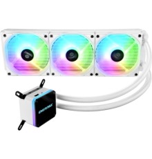 Система рідинного охолодження Enermax Aquafusion 360 White ARGB (ELC-LMT360-W-ARGB)